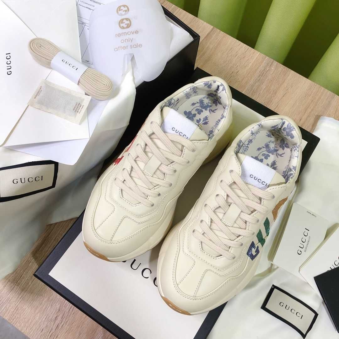 Adidasi Gucci Rhyton Glitter /marimi 35-40/ tip Premium