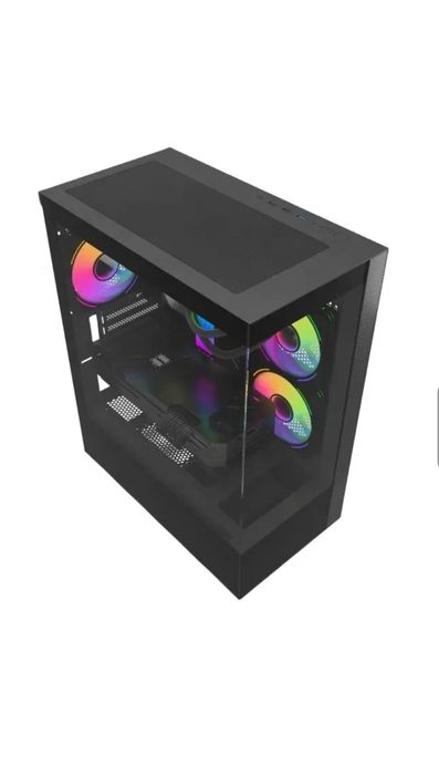 Насолен компютър+монитор,клавиатура и мишка