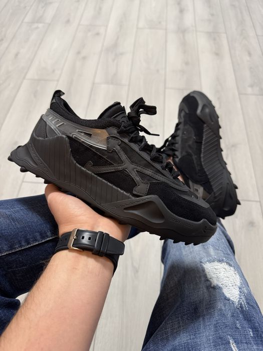 Adidasi Barbati “Off White” Full Negru!