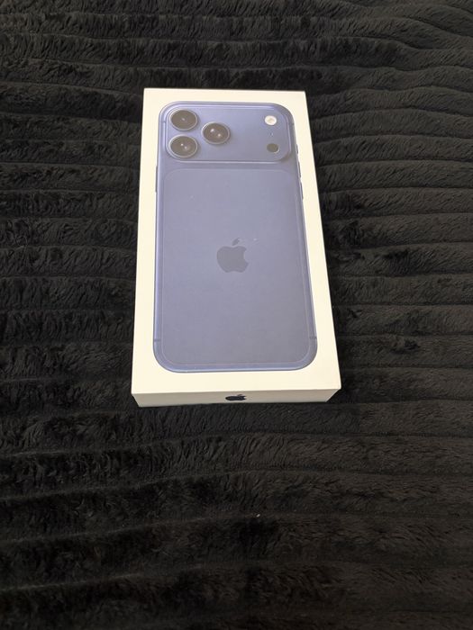 Iphone 17 Pro MAX de 512gb Deep Blue Nou Sigilat cu Sim Fizic Garantie