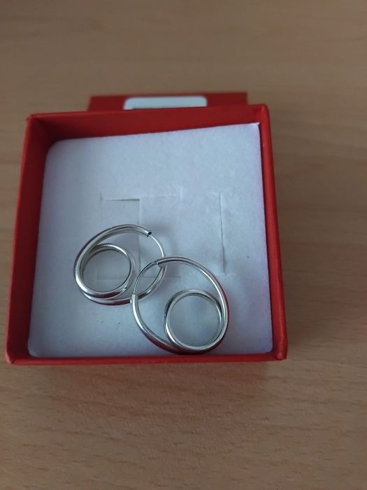 Нови сребърни обици