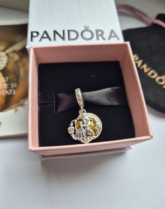 Charmuri si pandantive disney Pisica Marie Stitch Frumoasa si Bestia