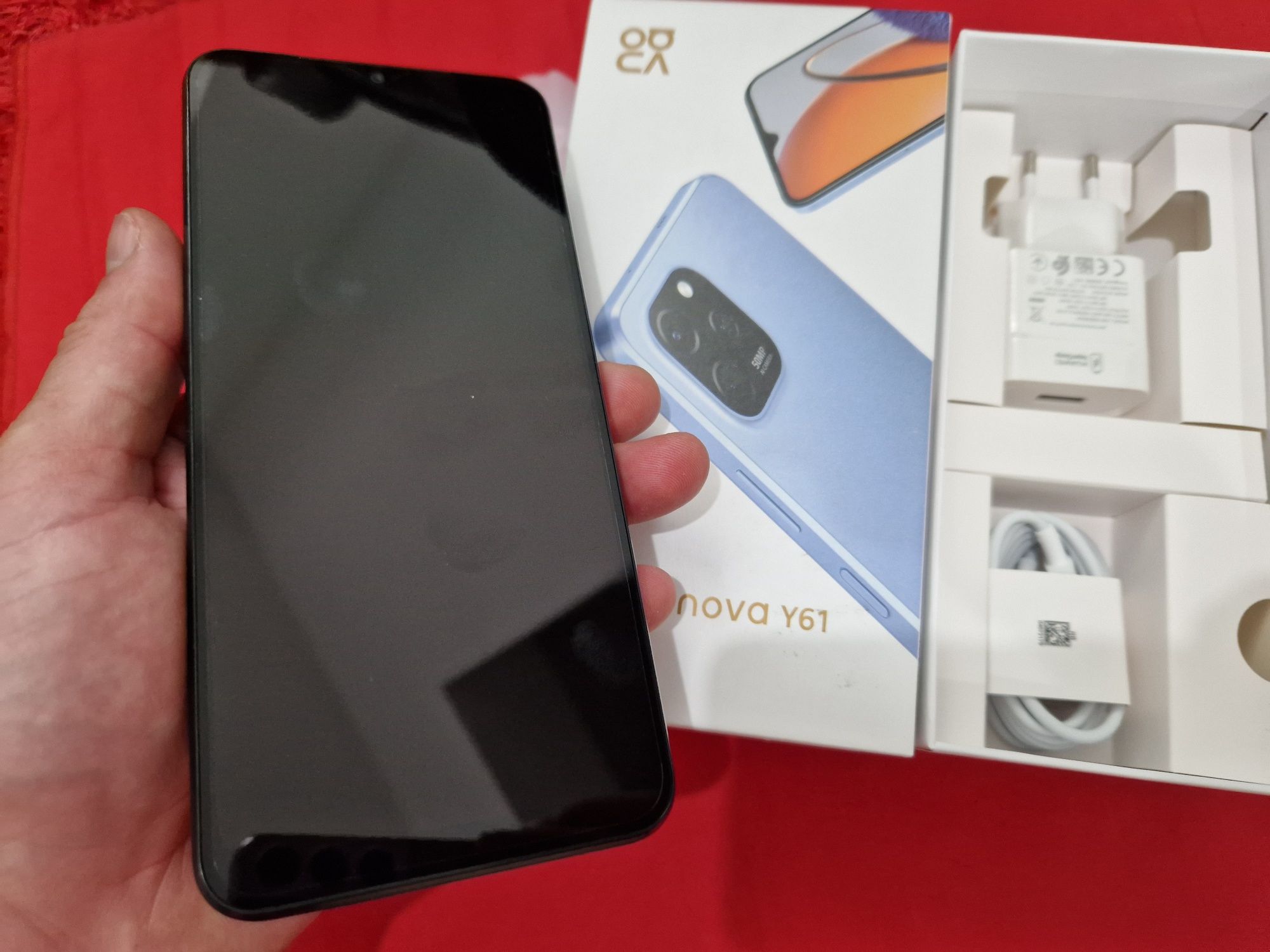 -Huawei Nova Y91, Nou,  Nefolosit, 64Gb, 4Ram, 0 cicluri incarcare, Si