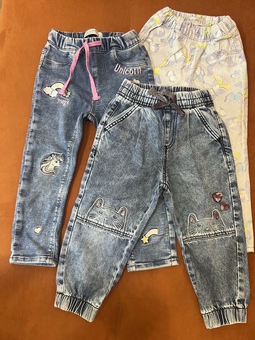 Джинсы на девочку