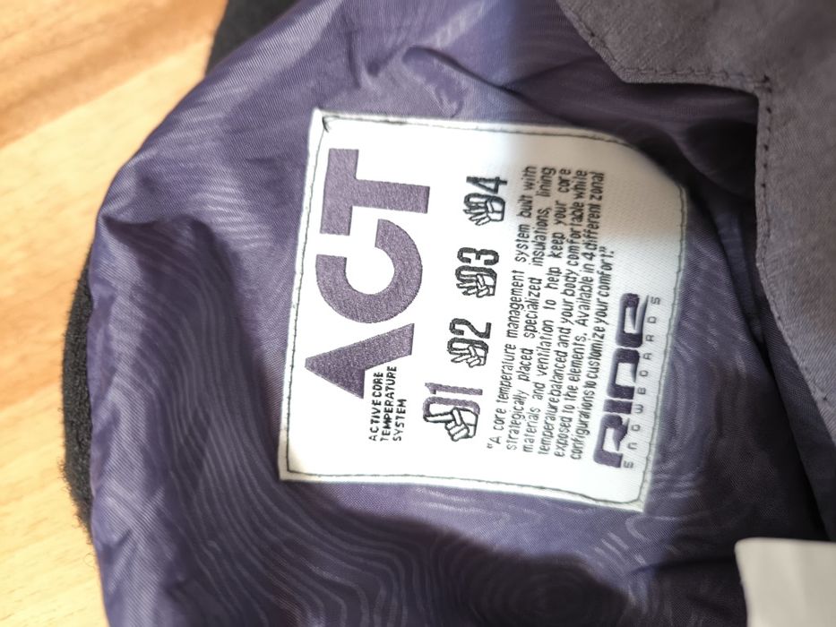 Pantaloni snowboard dama Ride 15 k-M(38)