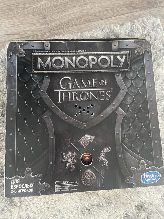 Продам монополия Игра престолов Hasbro