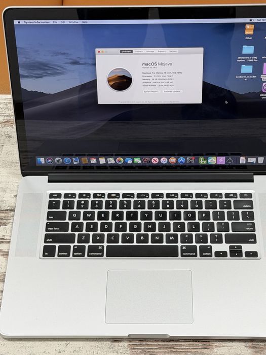 Macbook pro Retina 2014 Pret 1250 lei