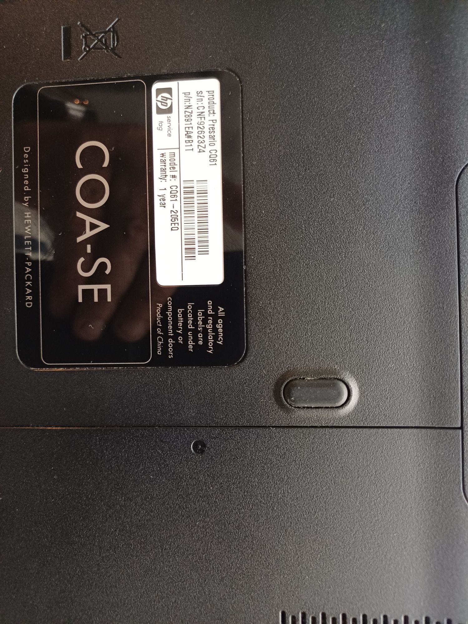Laptol hp coase i3
