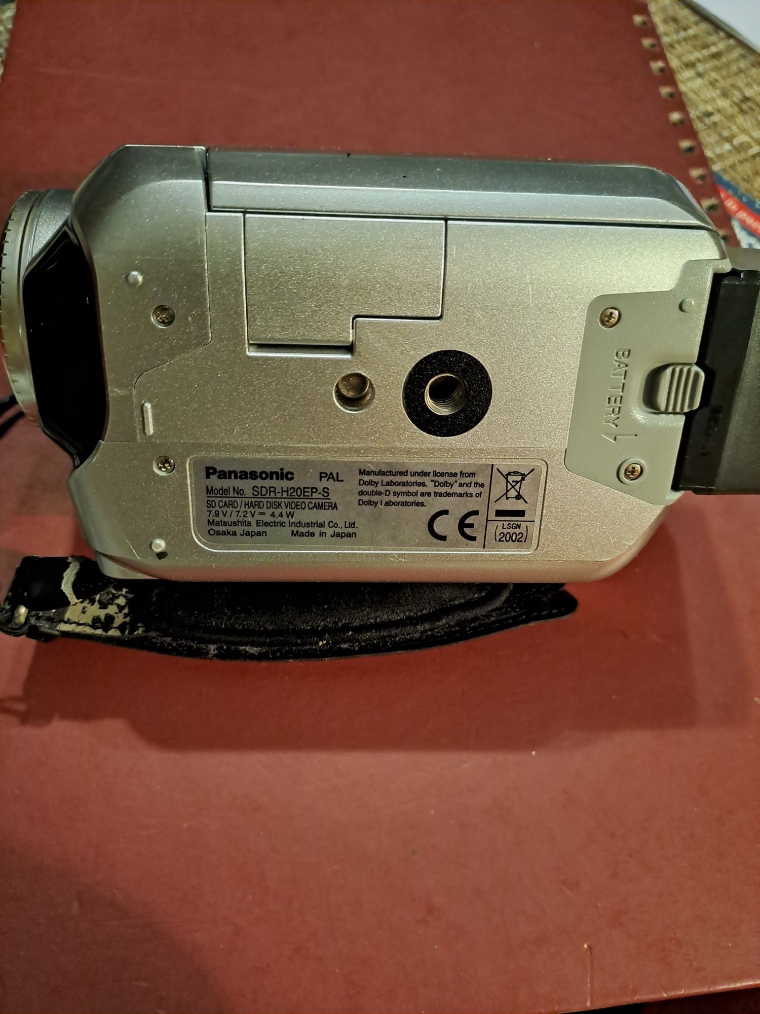 Camera video PANASONIC SDR-H20EP-S
