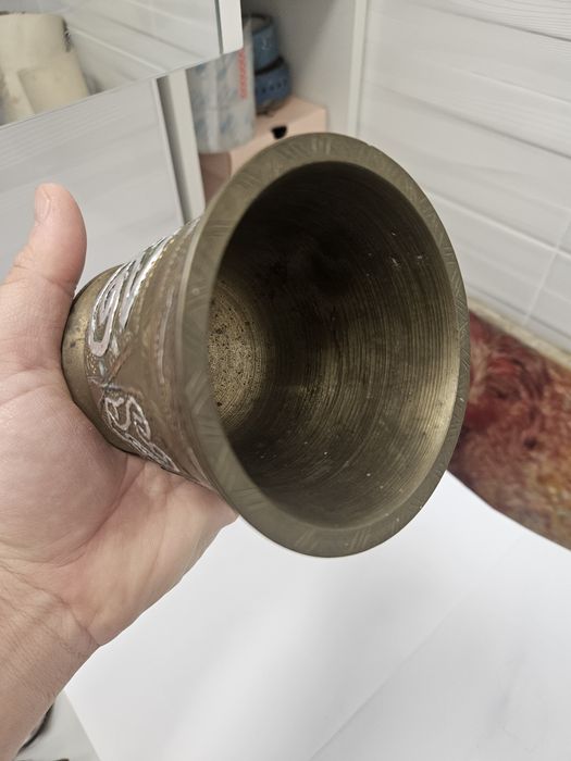 Mojar de bronz , 1.5 kg