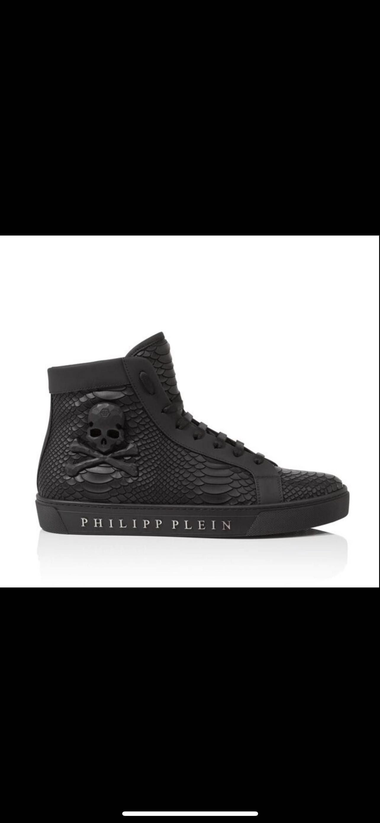 Не е реплика ! Обувки /кецове мъжки Philipp Plein