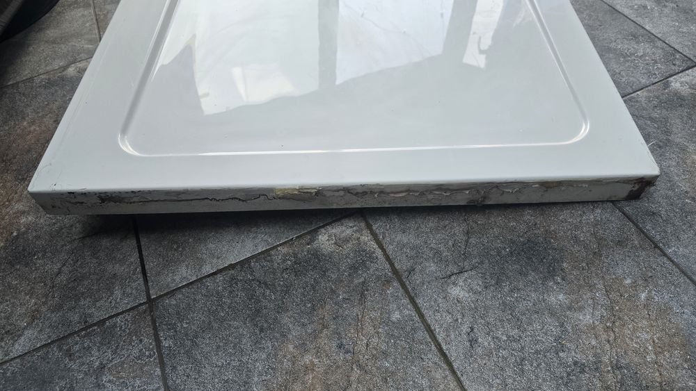 Cadita dus dreptunghiulara Schulte 80x120, impecabila,de la Hornbach