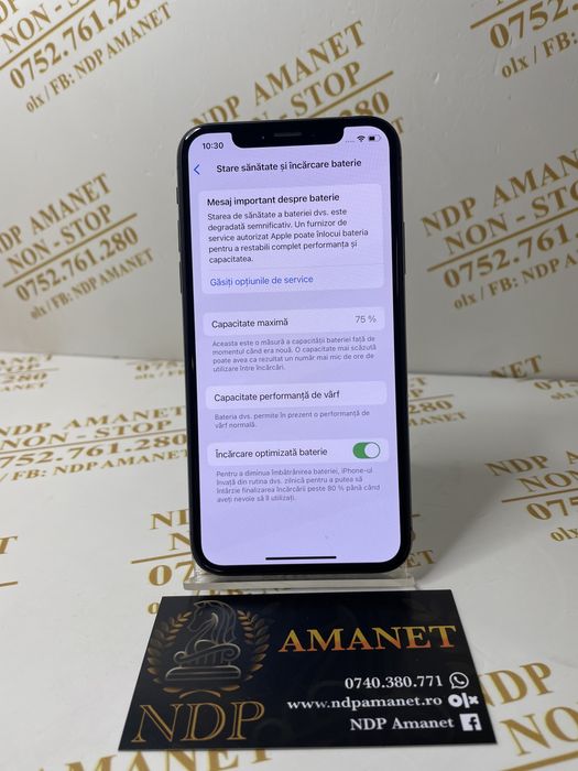NDP Amanet Braila Iphone XS(43422)