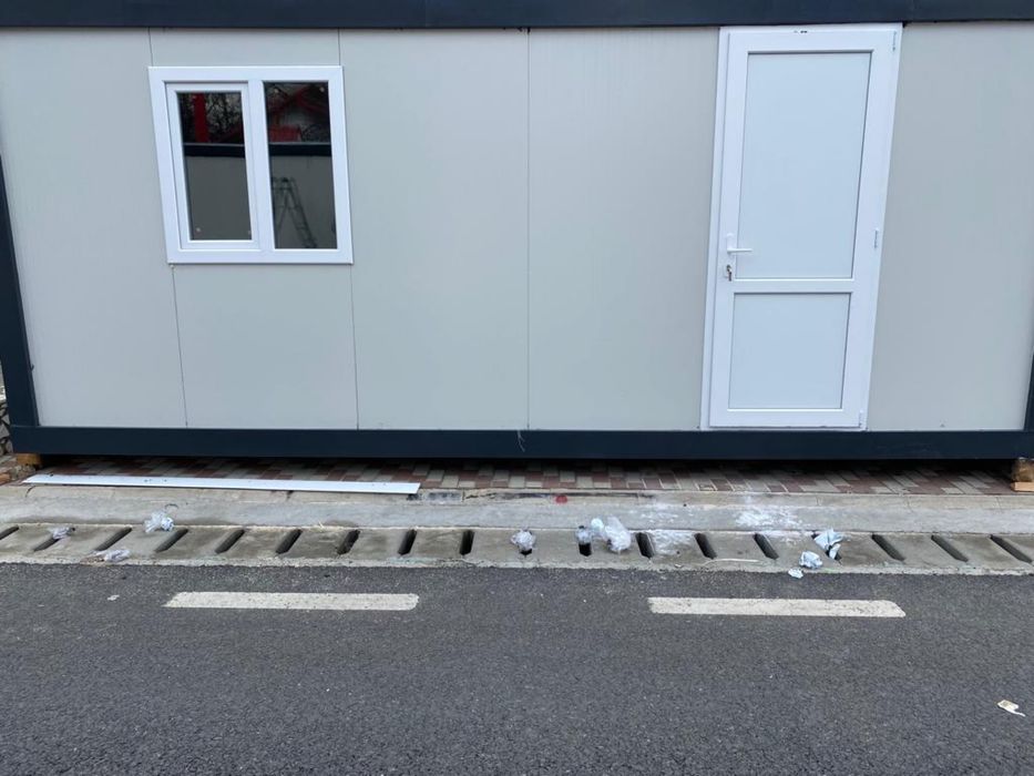 Vand container modular 2,4 x 6 m pt birou / organizare de santier