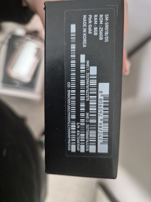 Samsung S22 Pink Gold 256 GB