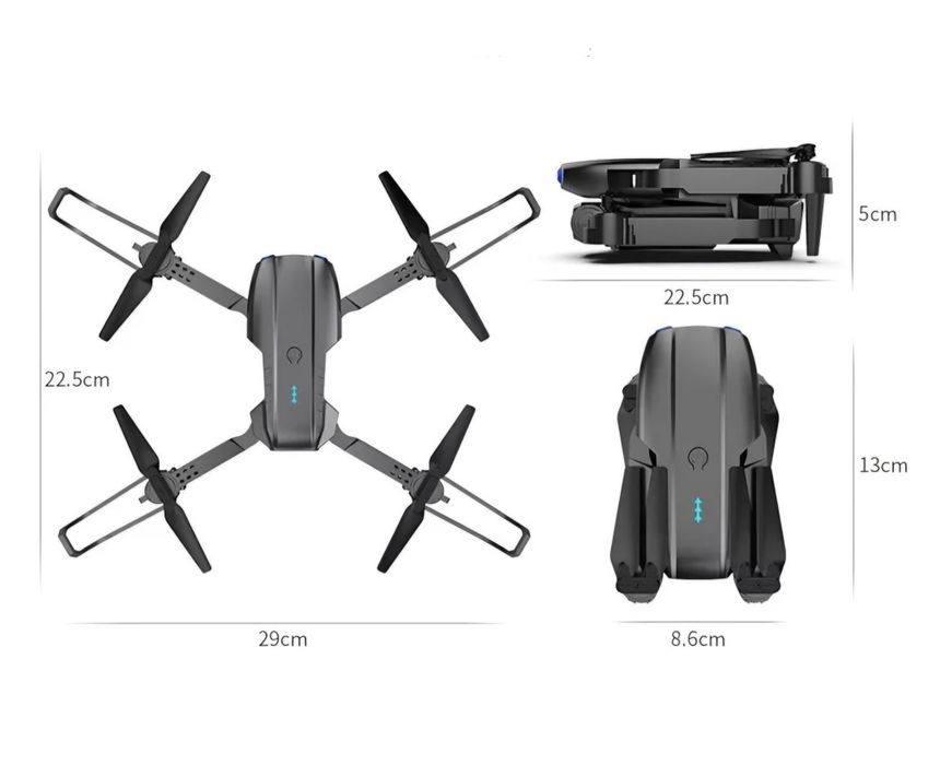 Дрон с камера Е99  Сгъваем, Дистанционно
