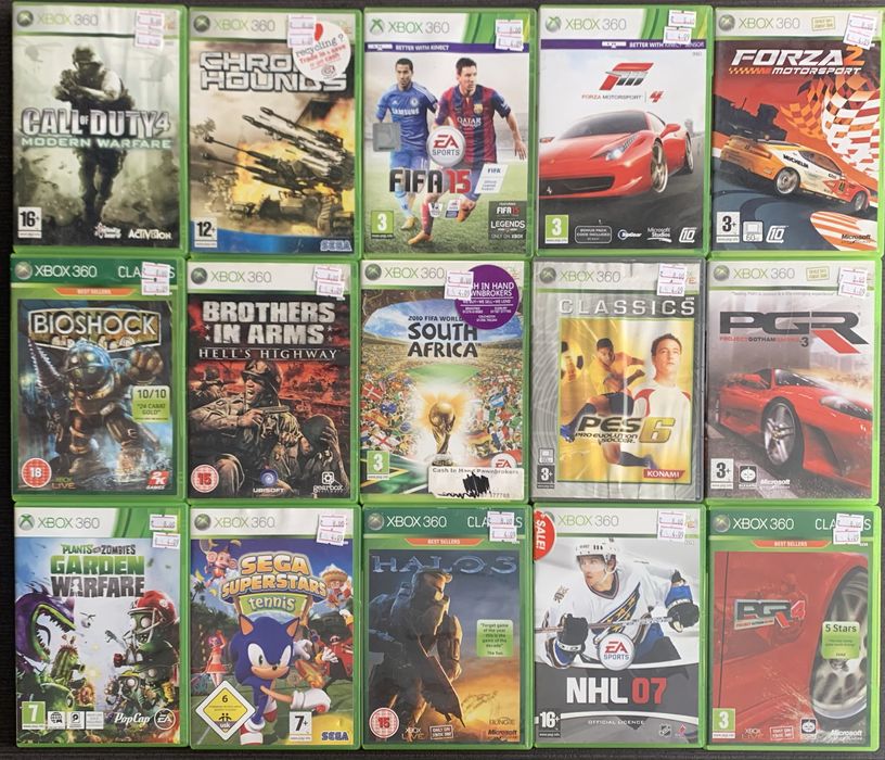 Xbox 360 игри Xbox 360 - 8 лв за брой!