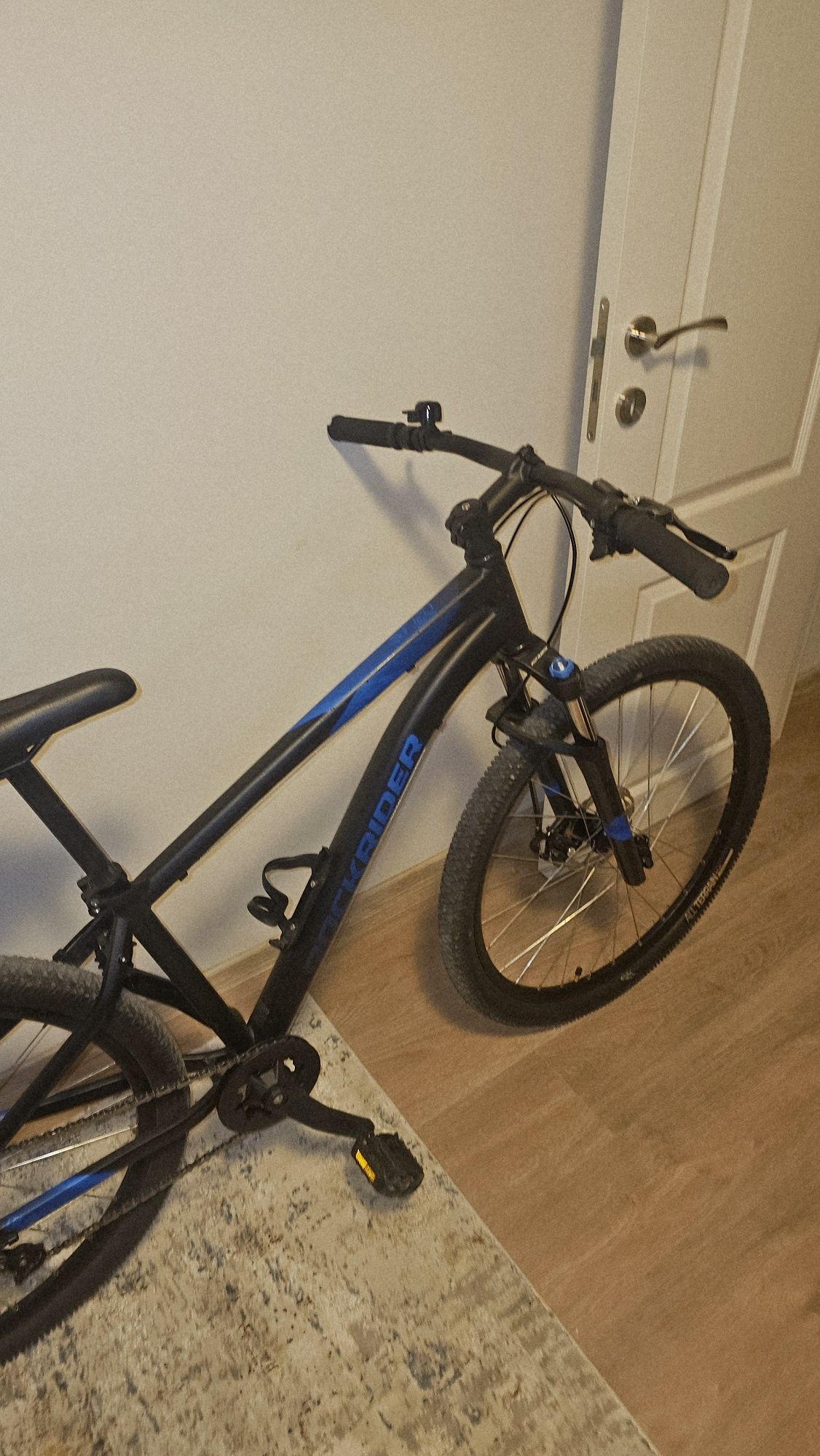 Rockrider ST 120 – планински велосипед 27,5", черно/синьо