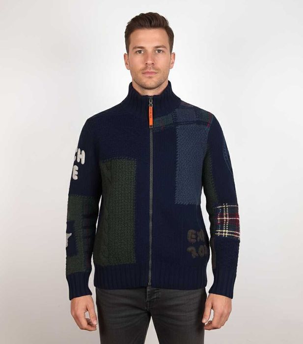 Napapijri North Pole Expedition - Оригинална мъжка жилетка с цип р-р M