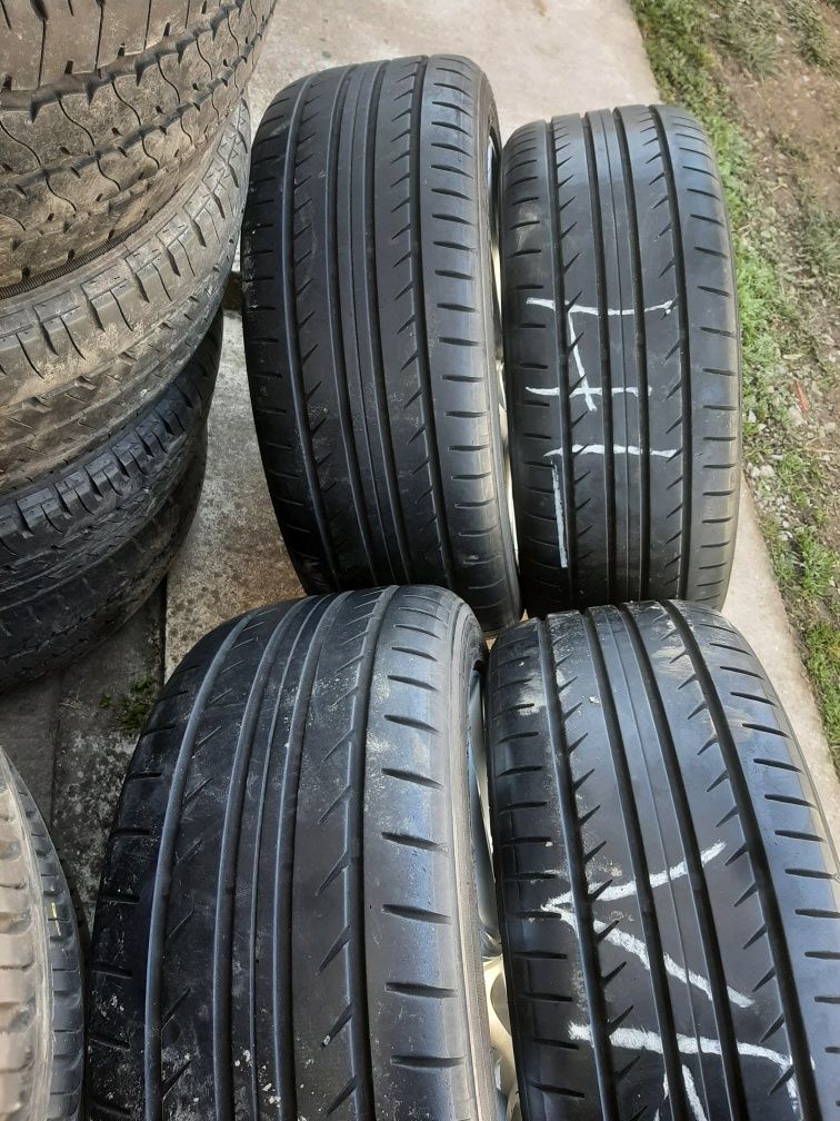 jante aliaj 5x114.3 r17 mazda cu anvelope de vara