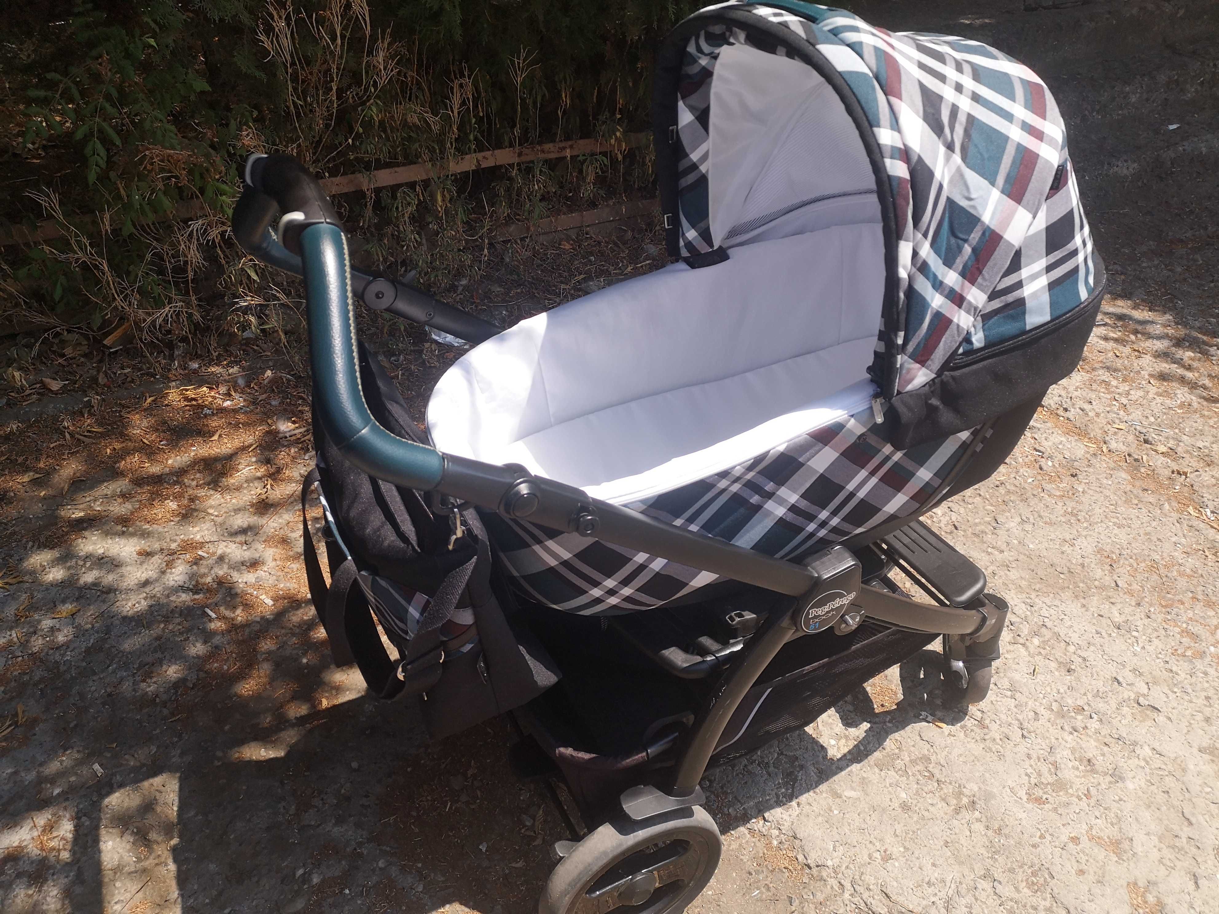 Детска количка Peg Perego Book Tartan Elite Modular 3в1