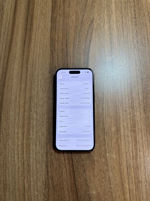 Iphone 15 impecabil 86% baterie