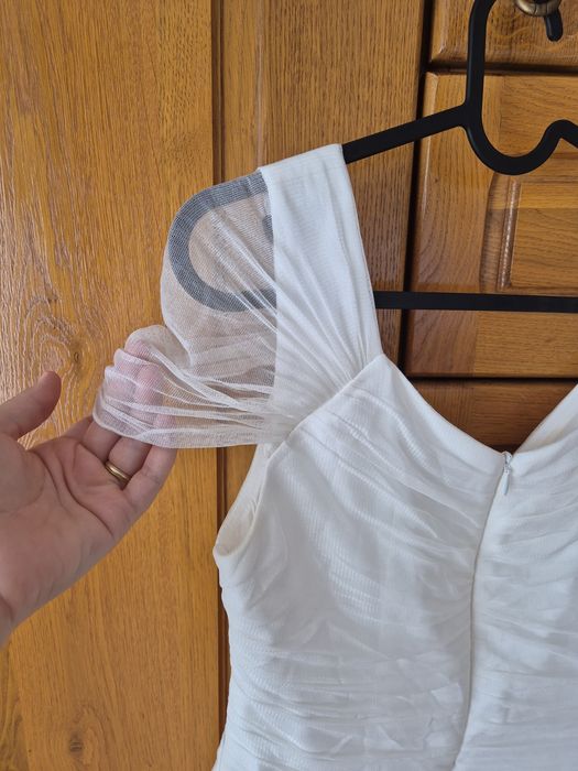 Rochie mătase naturală ivory