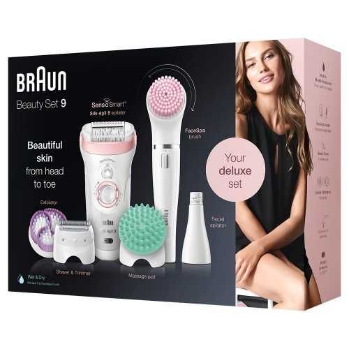 Braun 9 series SES9-995BS с массажными роликами.