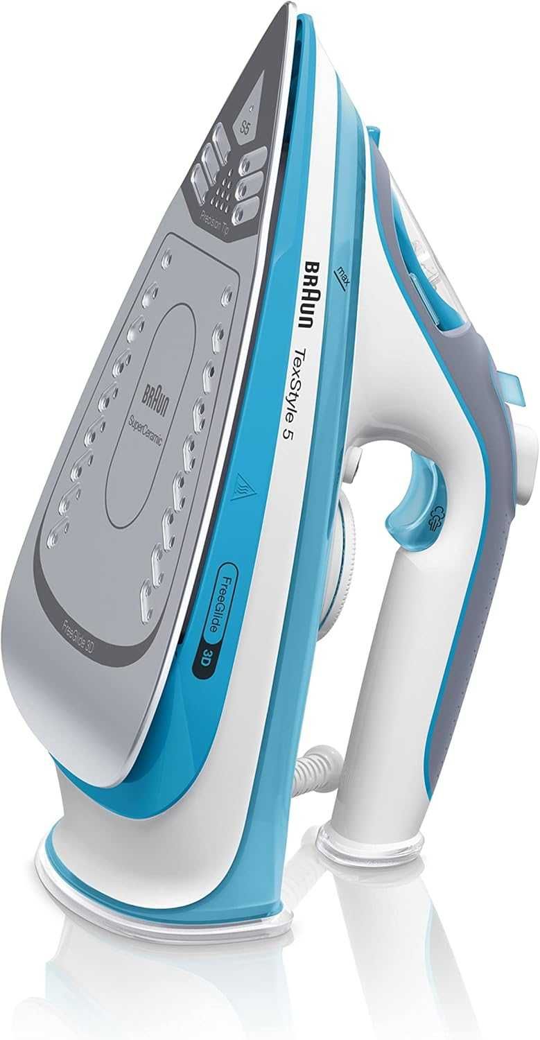 Парна ютия Braun TexStyle 5 SI 5006, 2600W, FreeGlide 3D