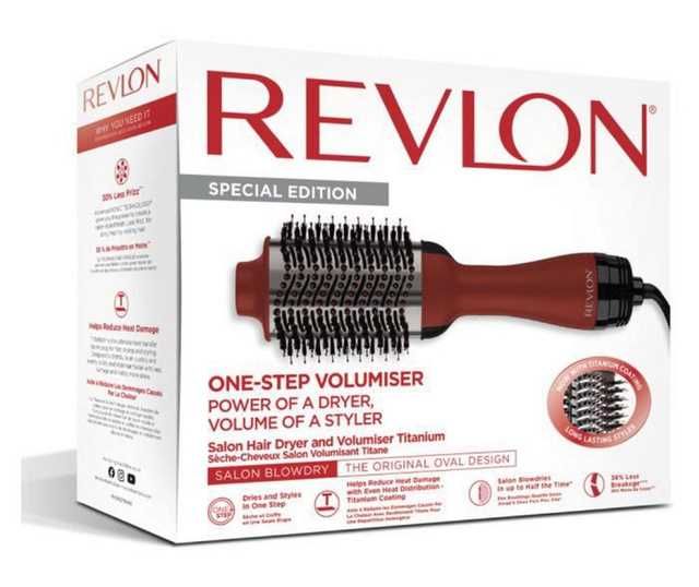 Нова Електрическа Четка Revlon Special Edition Volumiser Titanium