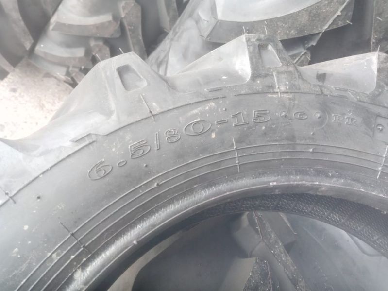 cauciucuri noi de motocultor sau motocoasa 6.50/80-15 cu 6 pliuri AGMG