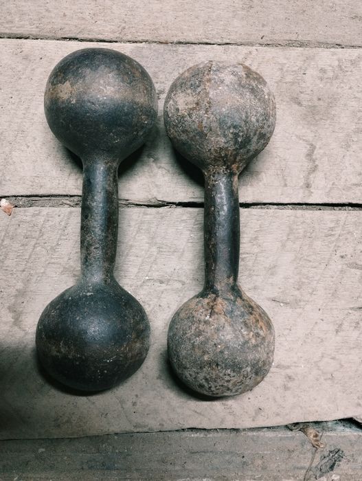 Гантели Каждая по 8кг.