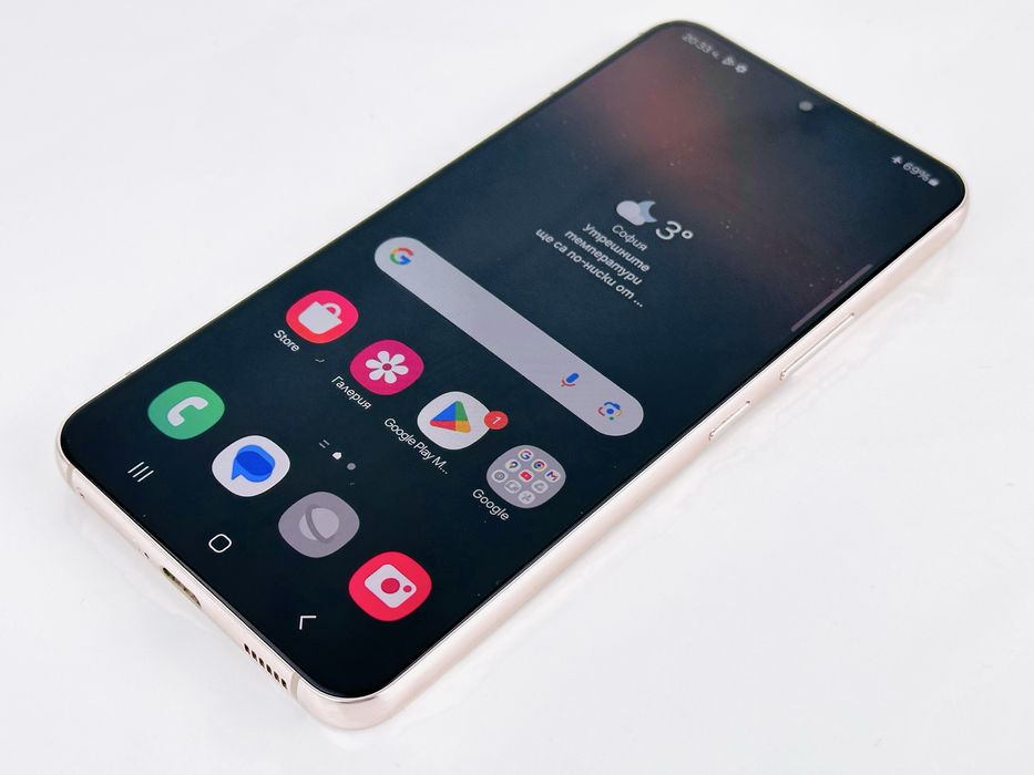 Samsung Galaxy S22 5G 256GB 8RAM Pink Gold Перфектен! Гаранция!