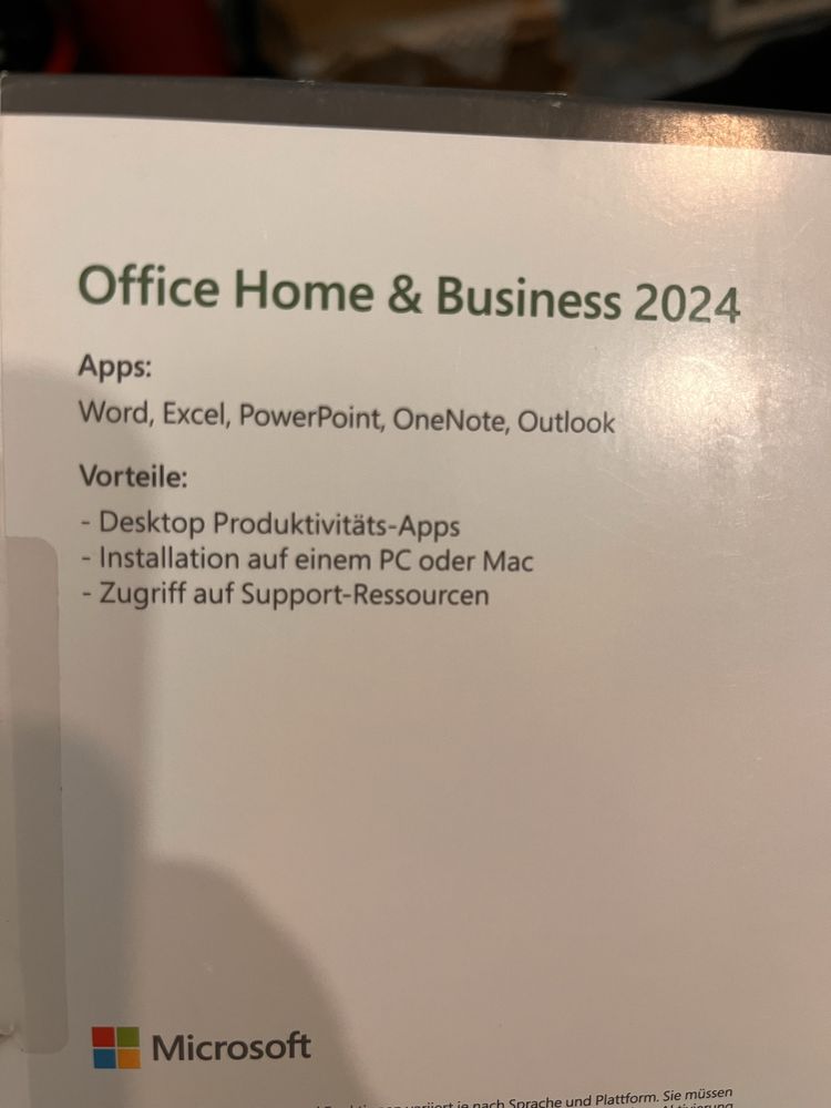 Licenta Office Home & Business 2024 1pc/mac medialess sigilata!
