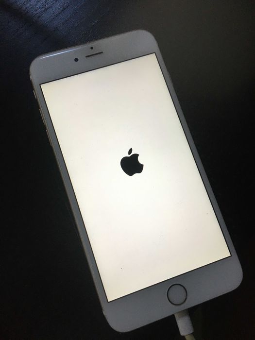 Display ORIGINAL Iphone 6s PLus Alb complet cu buton, ca NOU!