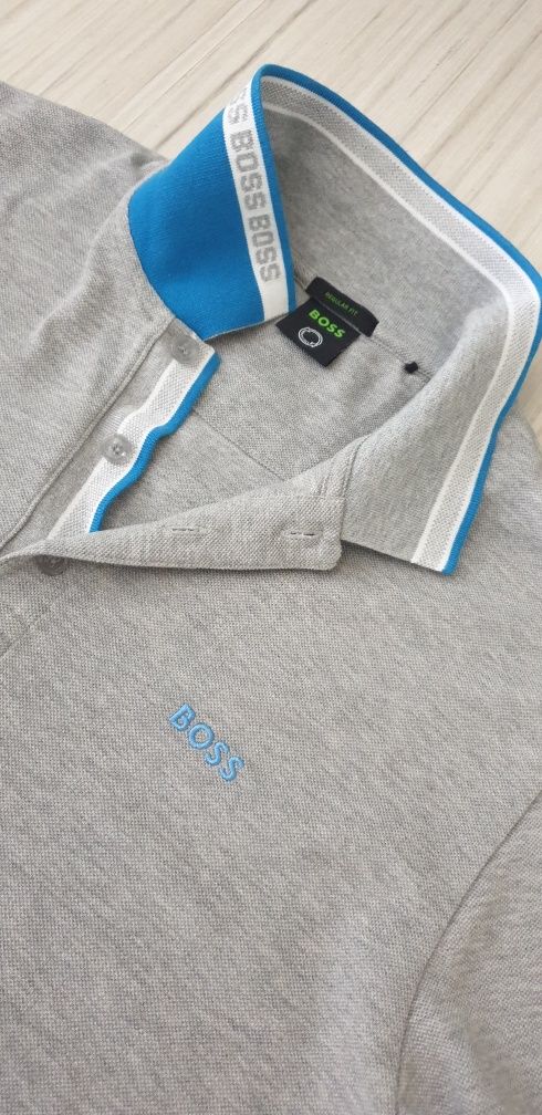 Hugo Boss Paddy Pique Cotton - 50 / L НОВО! ОРИГИНАЛ! Мъжка Тениска!