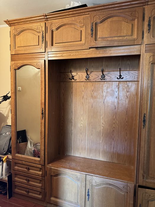 Cuier hol lemn masiv