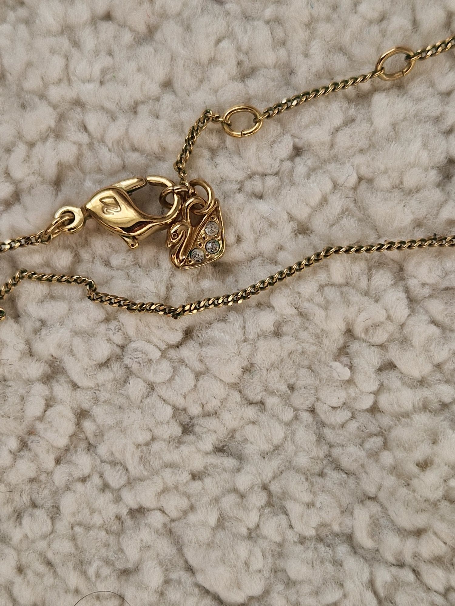 Златисто колие SWAROVSKI