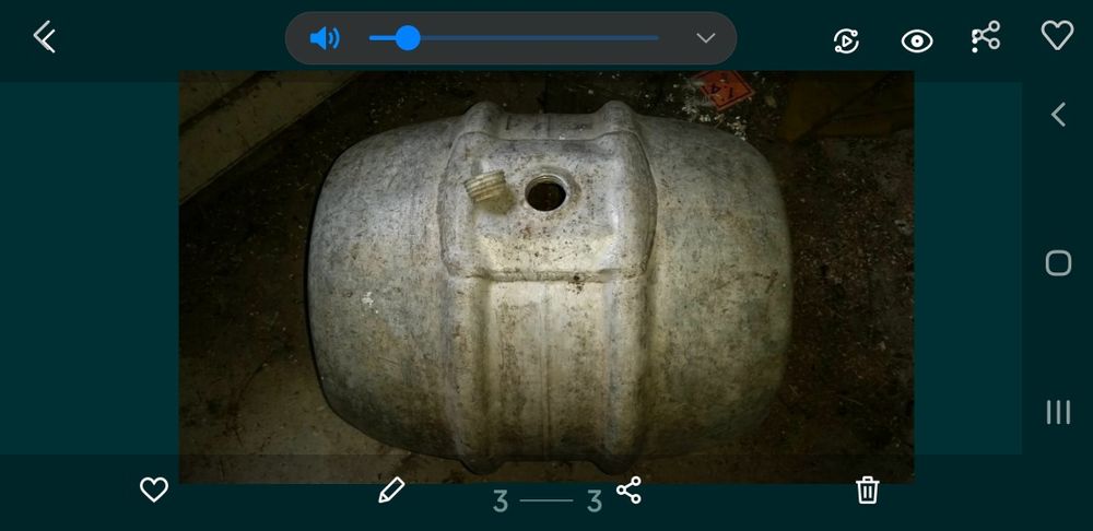 Butoaie aluminiu 100 l.