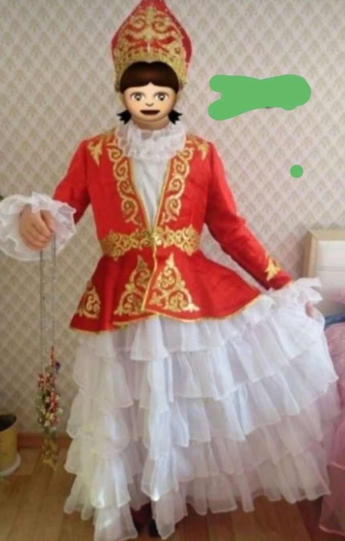 Национальный костюм. Қазақша көйлек