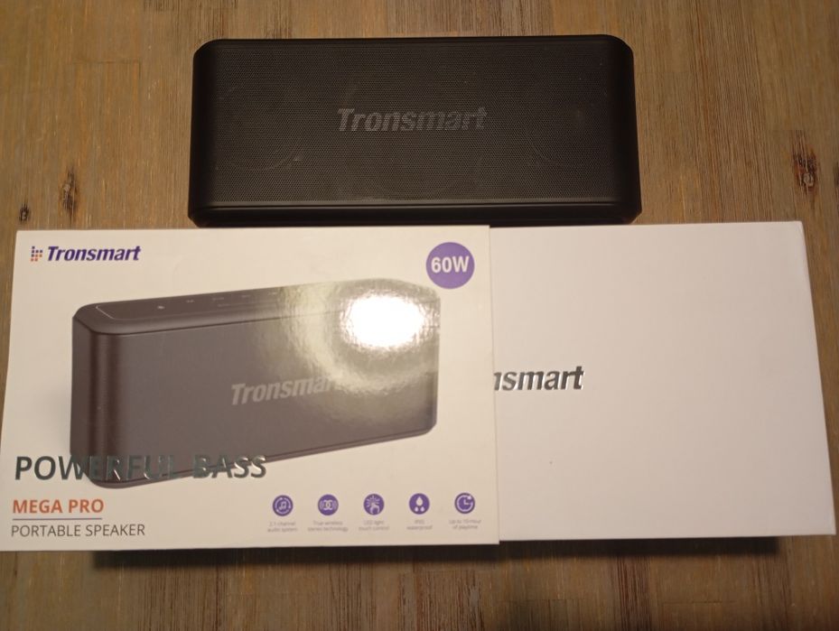 блутуут тонколона Tronsmart Mega Pro 60W Bluetooth5.0 Portable Speaker