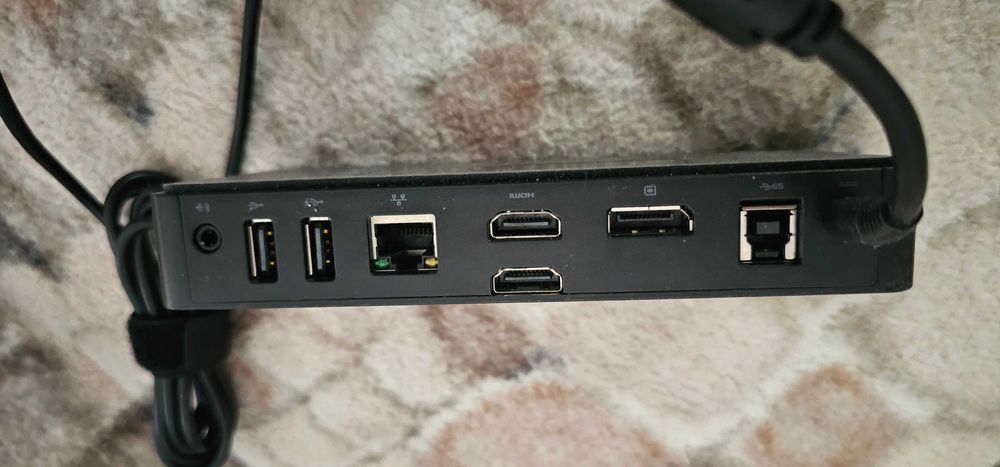 Port Replicator Dell Triple Video D3100, USB 3.0 dock dell