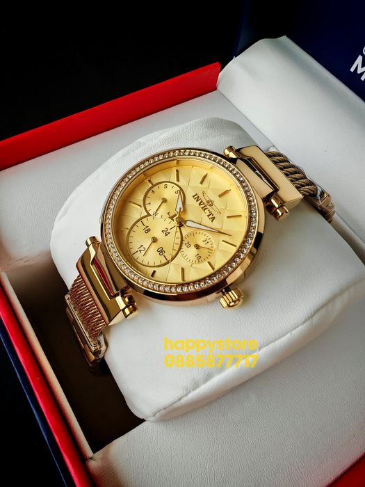 INVICTA Eterna Gold 36 mm, Инвикта нов дамски часовник