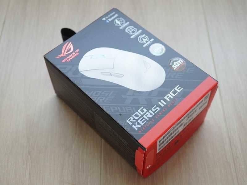 Mouse Wireless Asus ROG Keris II Ace Tri-Mode 42000dpi Gaming Nou