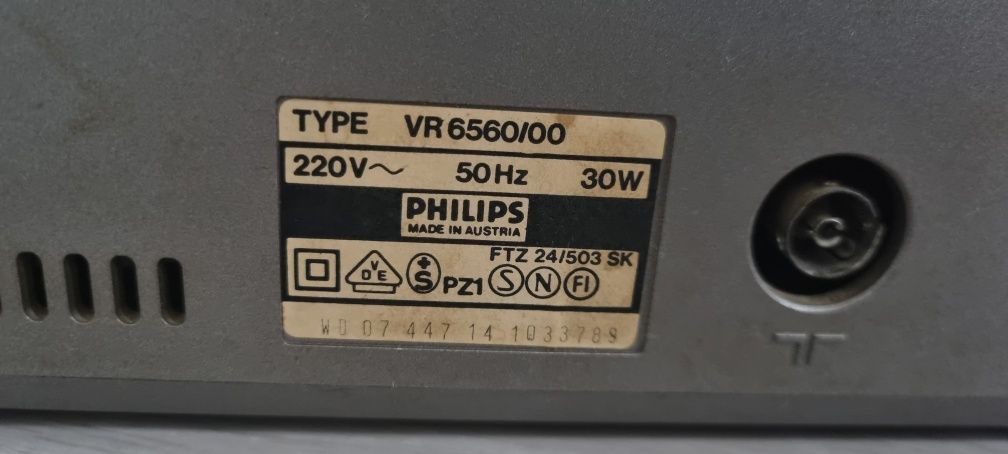 Video Philips 6560 functional