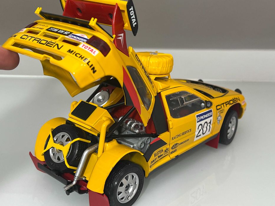 Macheta Auto 1/18 Solido Citroen ZX Rallye Raid 1992