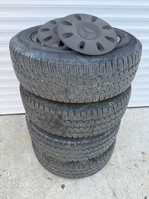 Jante + cauciucuri Mercedes Vito 215/65/16c