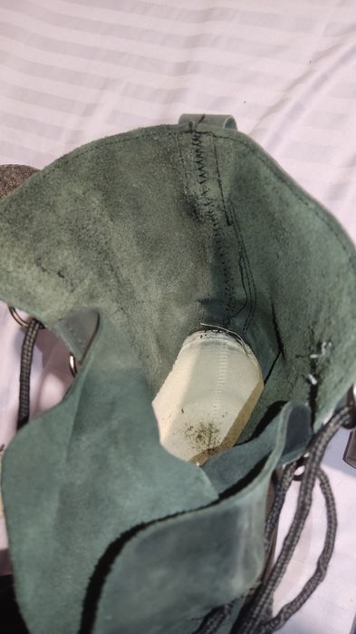Bocanci Steel Shank mărime 45 impermeabil cauciuc+piele vânător pescar