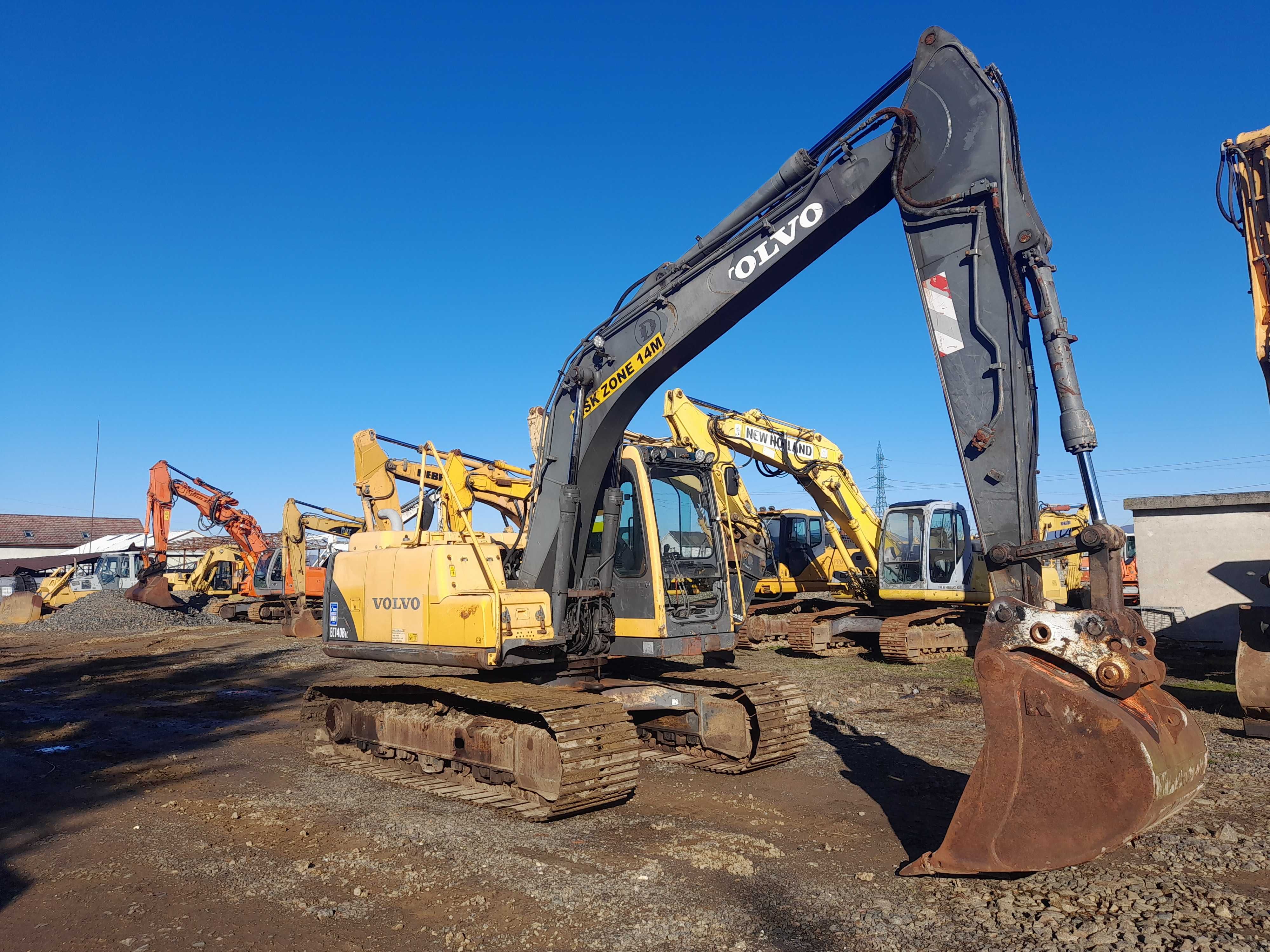 Excavator pe senile Volvo EC 140BLC , 2008