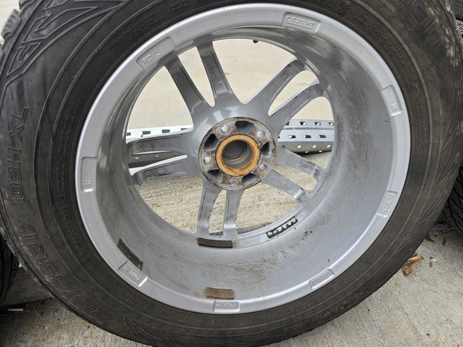 Set Jante DEZENT TZ 7 17 5x112 + cauciucuri iarna